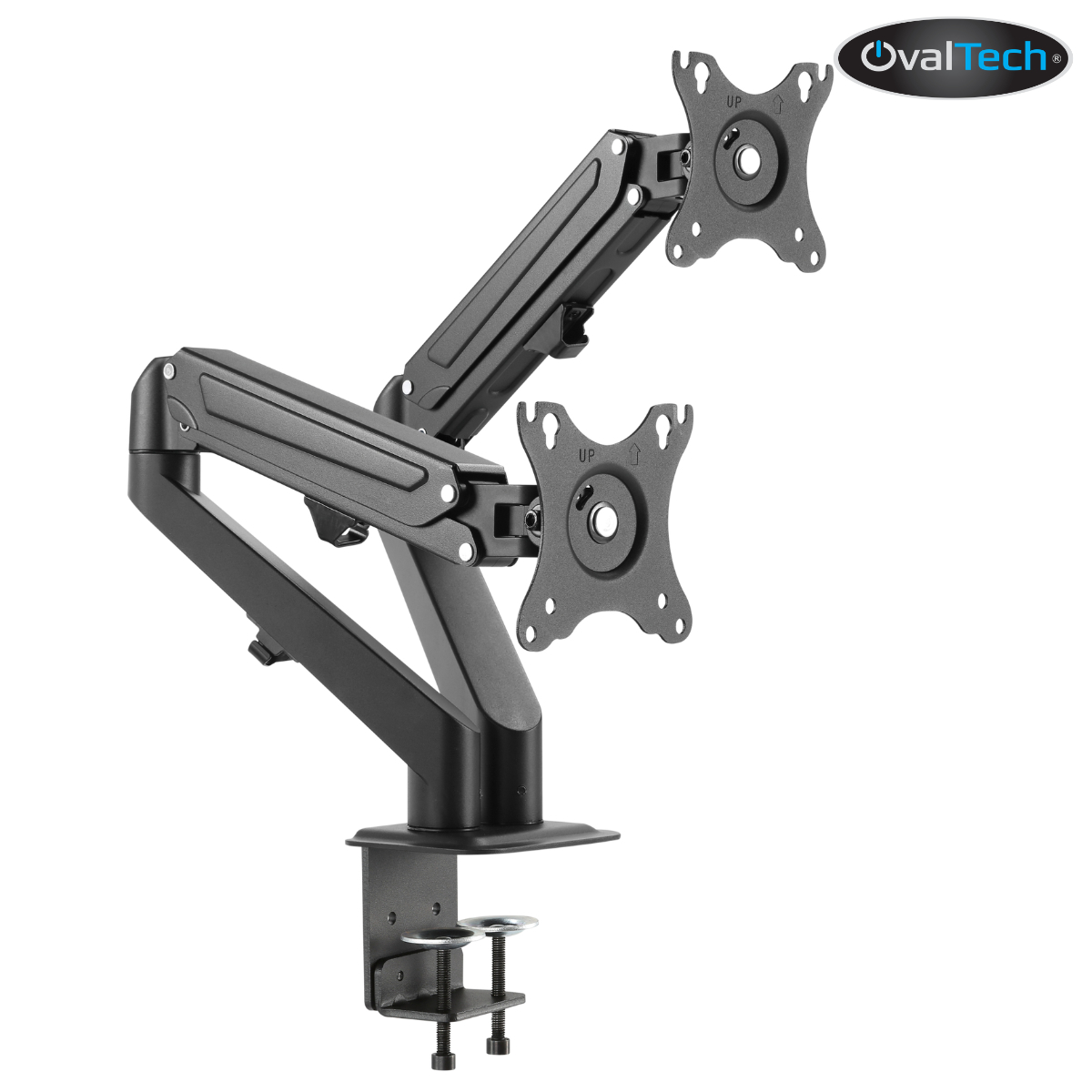 Soporte para Monitor OVM-D1727 OVALTECH para LCD de 17 a 27 pulgadas (Resistencia 6.5kgs) - 