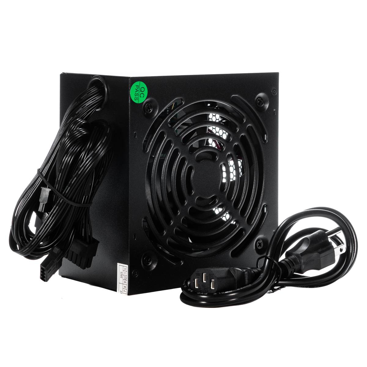 Fuente de Poder EVOTEC P4600W - Negro, 600 W, PC
