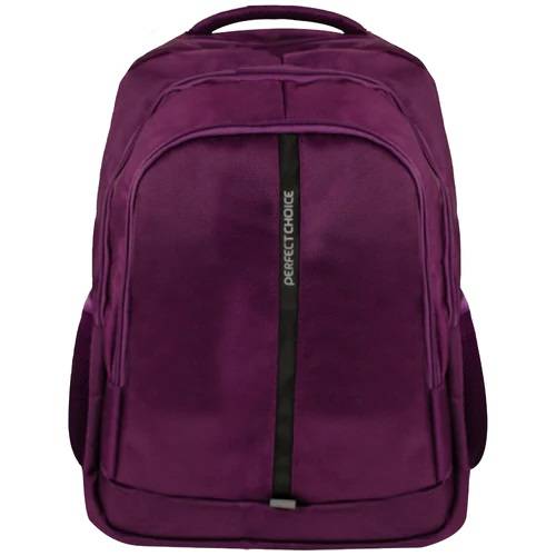 Mochila PERFECT CHOICE PC-083337 - 15 pulgadas, Mochila, Morado, Nylon, 0.75 kg