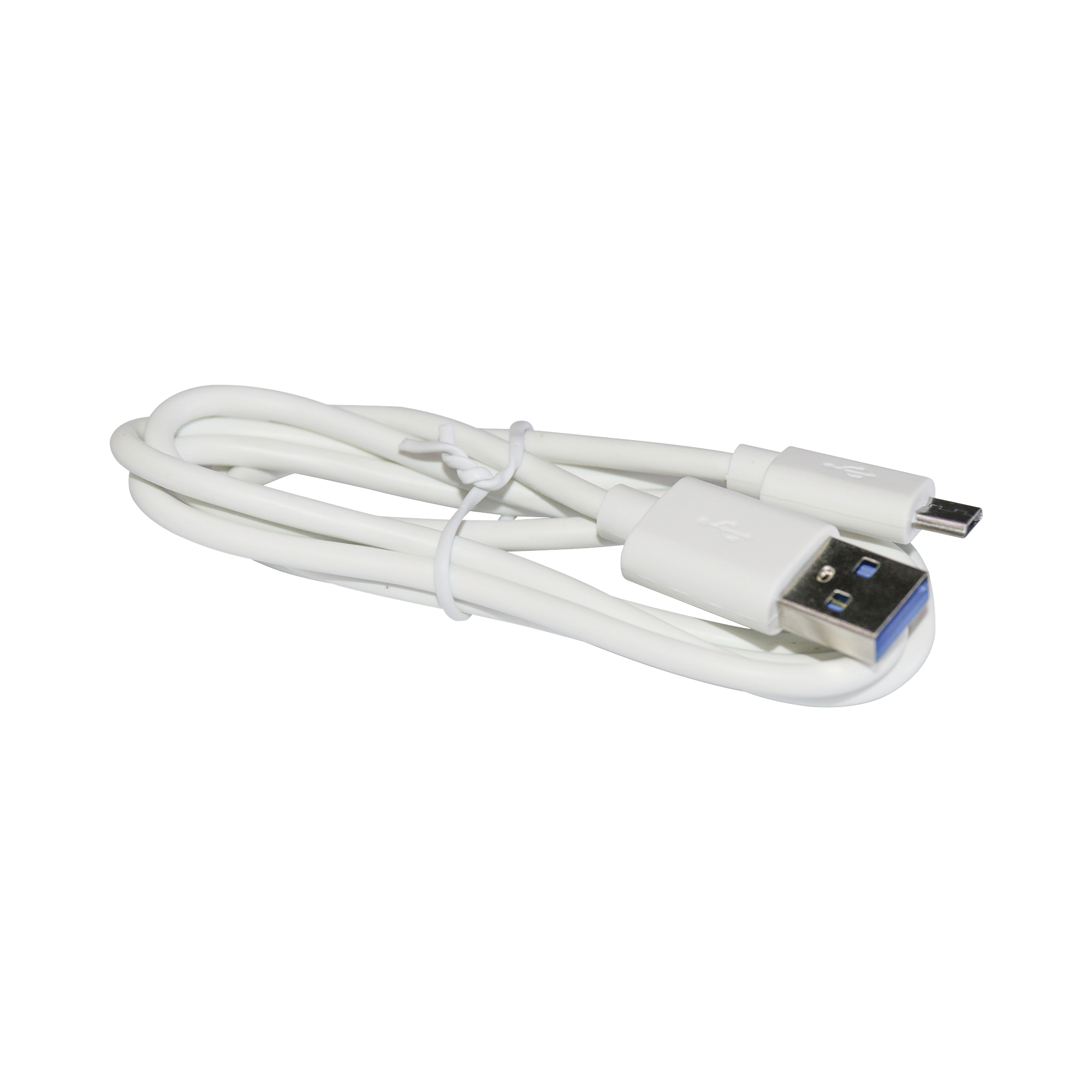 Cable programador y cargador USB a Micro USB color blanco