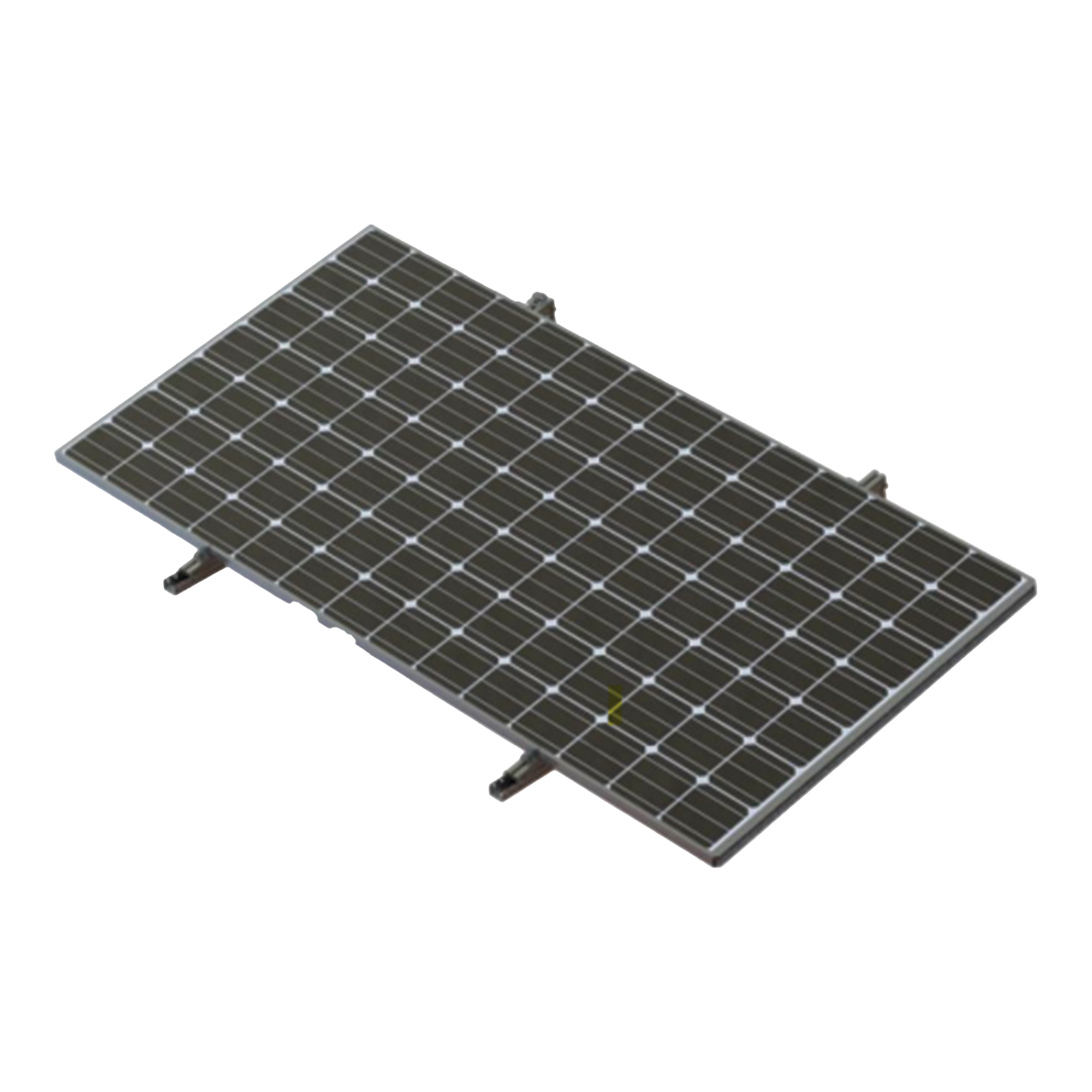 Montaje Para Piso de Concreto Para un Modulo Fotovoltaico  de 450 a 660W