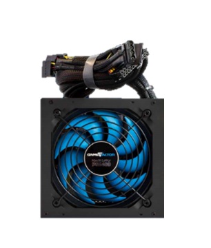 Fuente de poder GAME FACTOR PSG400 - Fuente de Poder, Negro