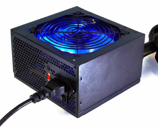 Fuente de Poder VORAGO PSU-200 - 12 V, Negro, 600 W