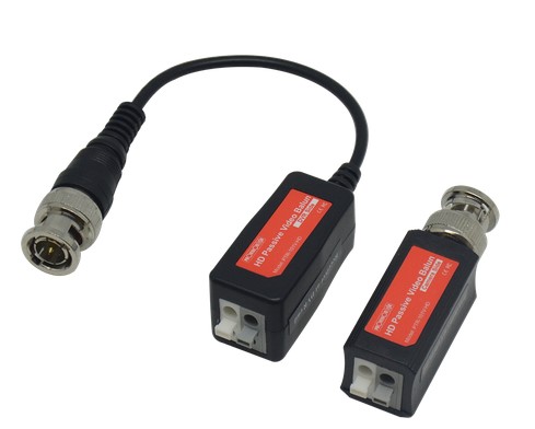 Video Balum Pasivo para cámaras Marca Provision (PTR-101V-HD+) - AHD 8/5/4MP- 4 en 1 soporta: CVI /TVI /