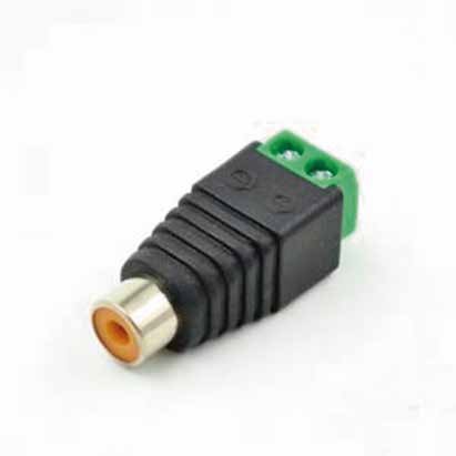 Conector RCA Qian QAY-60305 - RCA, Negro