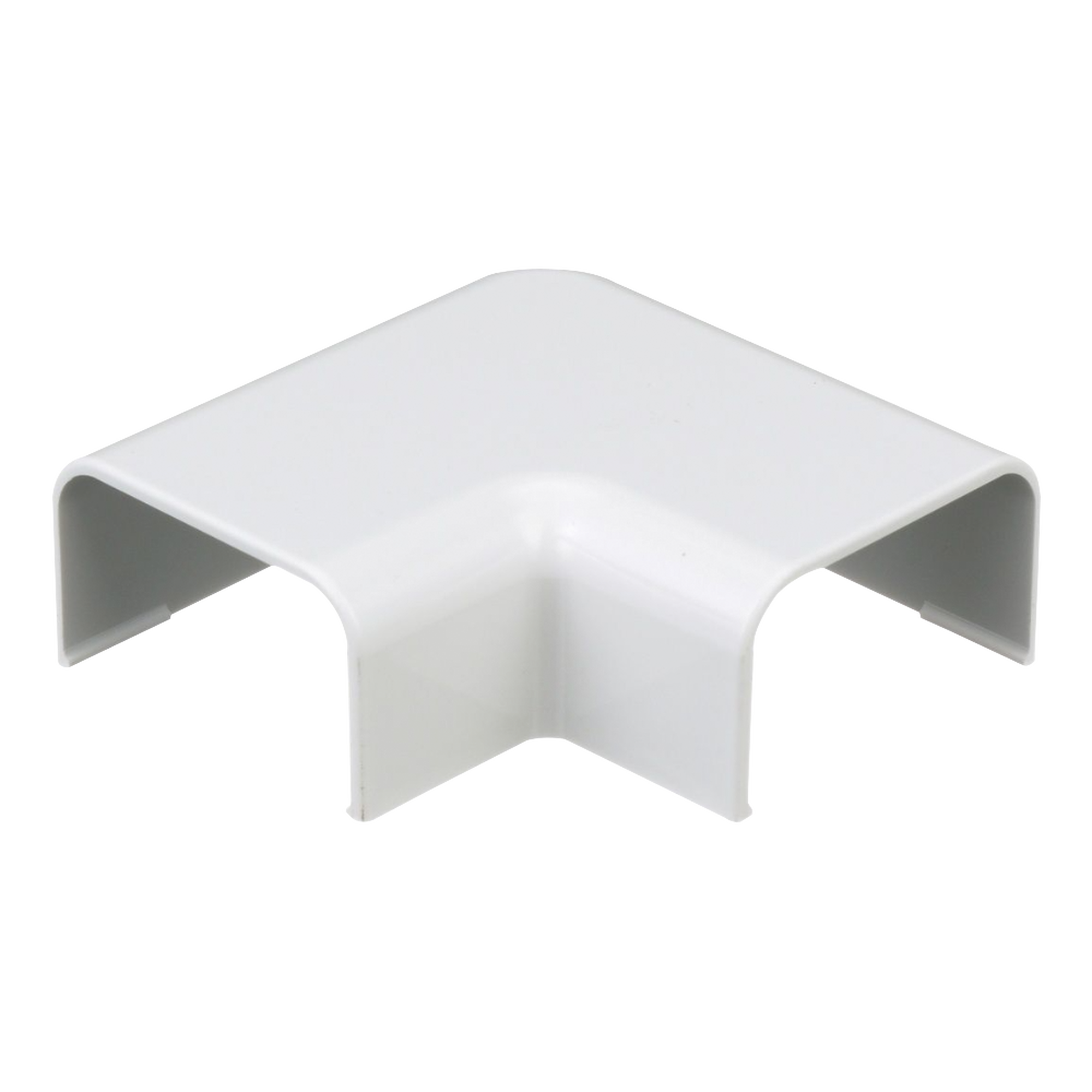 Conexión en ángulo recto 'L', para uso con canaleta LD10, material ABS, Color Blanco