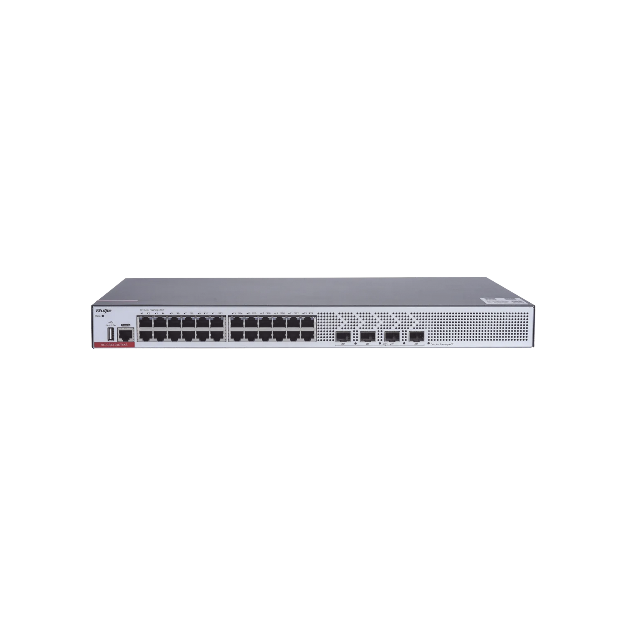 Switch de Acceso Capa 3 con doble Chip para Alta Disponibilidad Ideal en Redes Empresariales con 24 puertos Gigabit y 4 SFP+ 10Gb