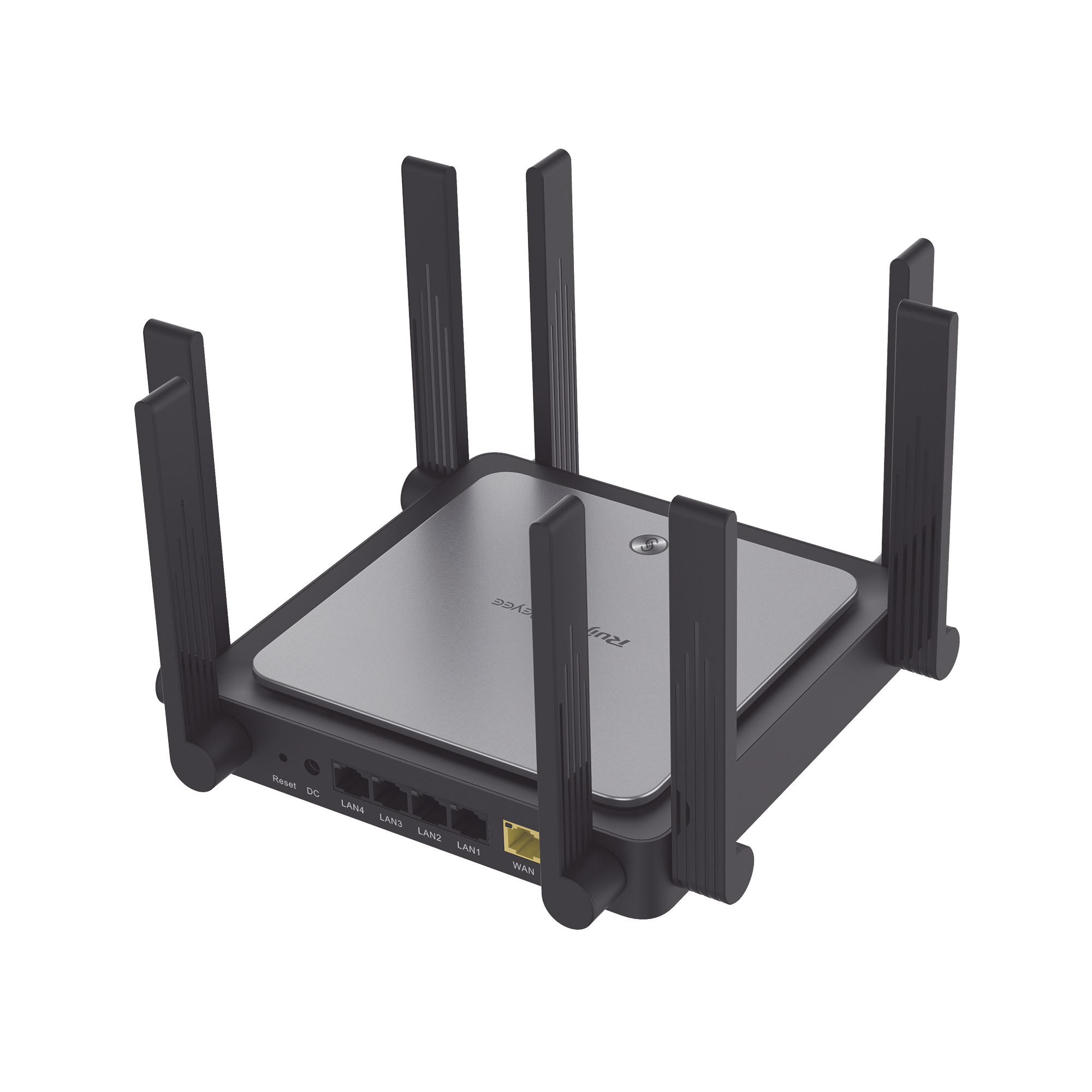 Home Router inalámbrico MESH WI-FI 6 4x4 doble banda 1 puerto WAN Gigabit y 4 puertos LAN Gigabit