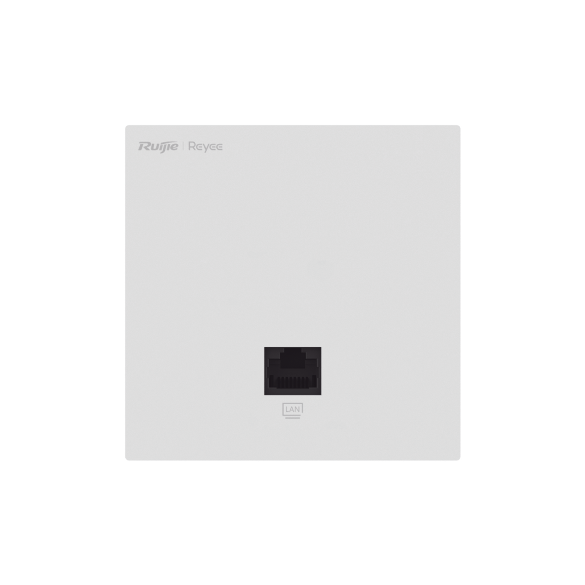 Punto de acceso Wi-Fi 6 para interior en pared, hasta 512 usuarios ideal para Hotelería, discreto incrustado en pared.