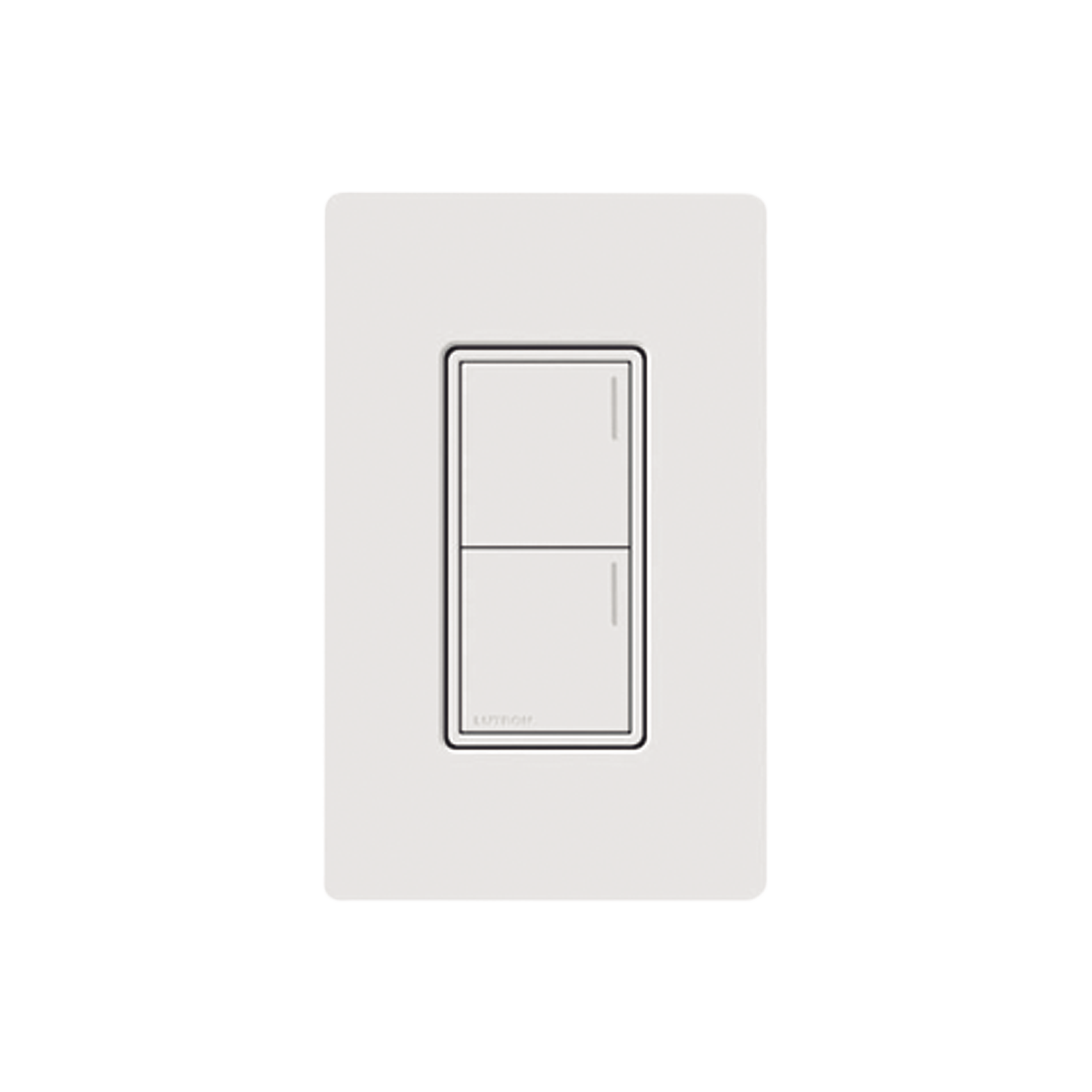 (RadioRa3) Botonera Sunnata Negro 2 escenas para Radio RA3, programe escenas diferentes en cada botón.