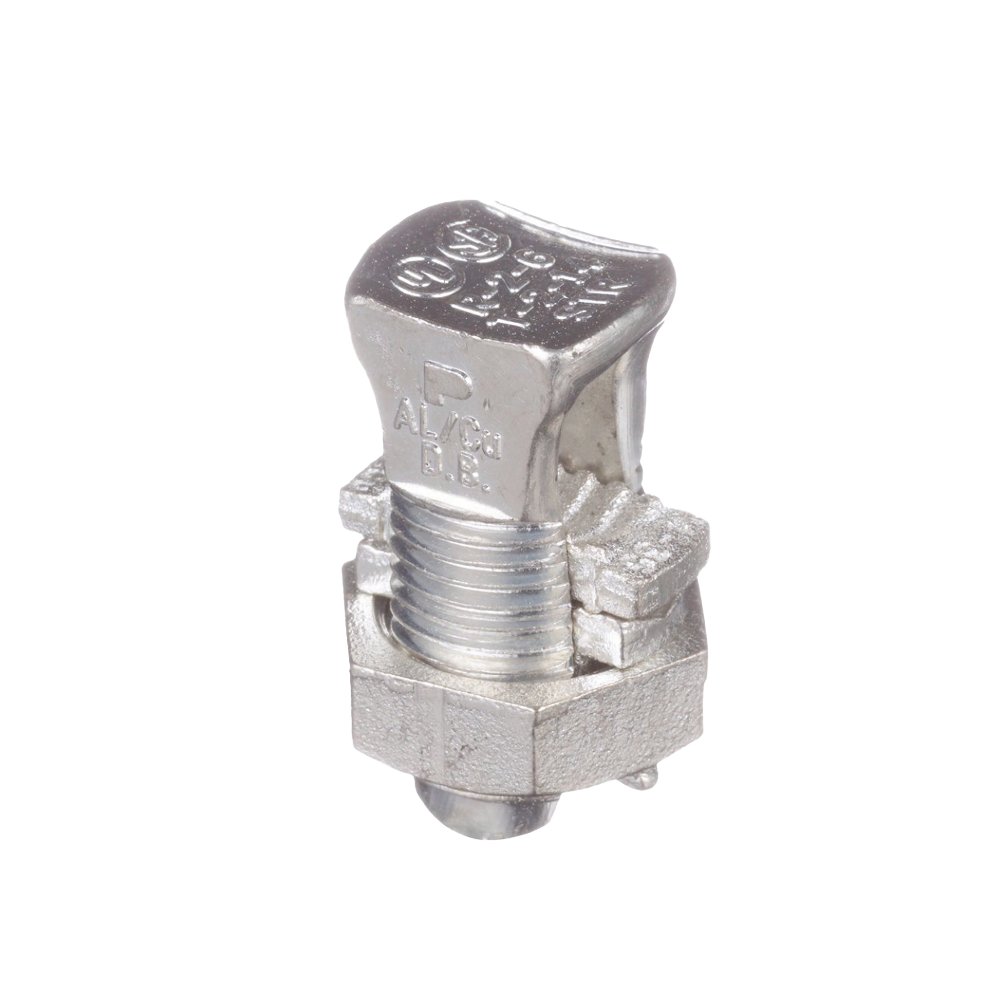 Conector Mecánico de Perno Dividido  Cobre, Estañado, Tipo SBCT, Clase Doble, para Cables Calibre #6 STR-#2 STR AWG.