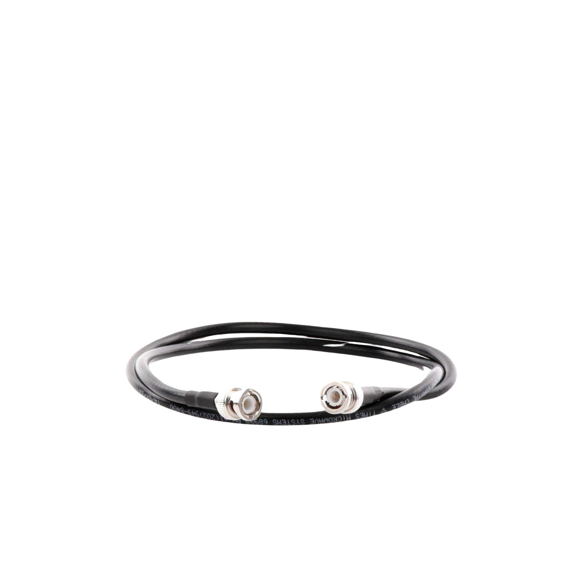 Jumper con Cable LMR-240 de 85 cm, con Conectores BNC Macho a BNC Macho.