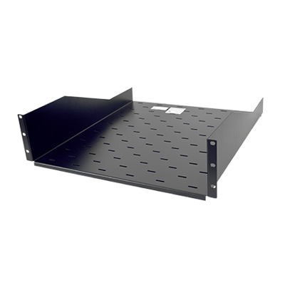 Charola para Rack de 19', 50 cm de Profundidad, 3UR. Capacidad carga: 30 Kg.