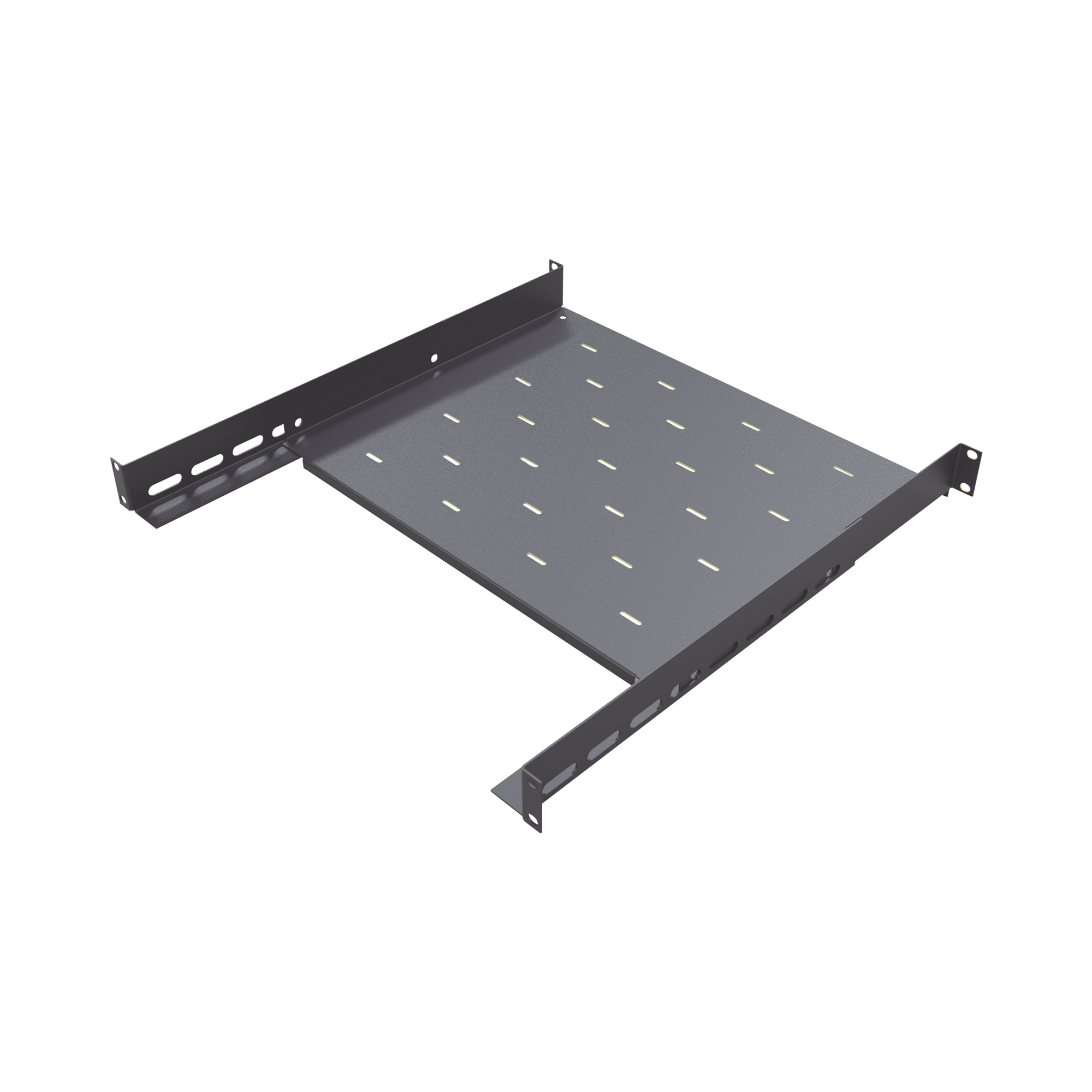 Charola para Gabinetes de Pared GFP y GAP con 4 puntos de Fijación.