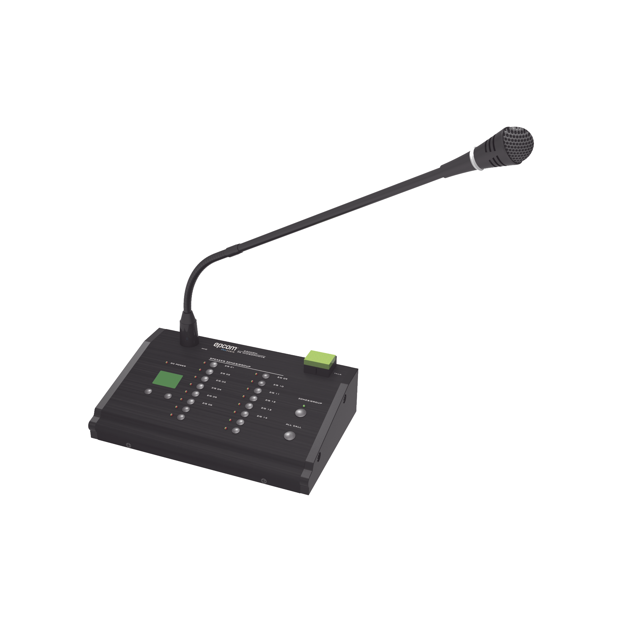Microfono de 16 Zonas | Soporta Máximo 32 Pzas en Cascada