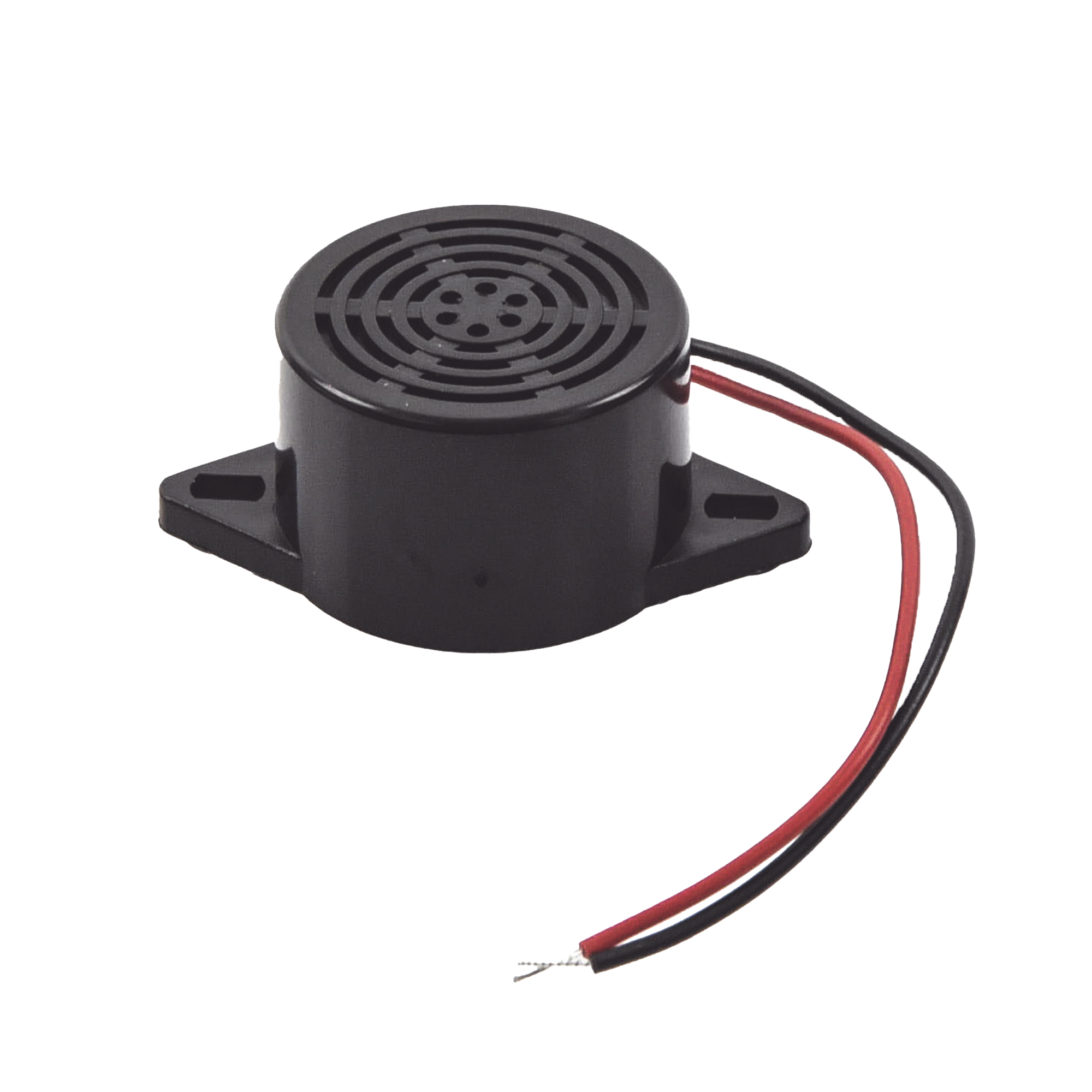 Zumbador 85 dBi a 12 Vcc para Chapas y Contrachapas permite avisar que la puerta se esta abriendo.