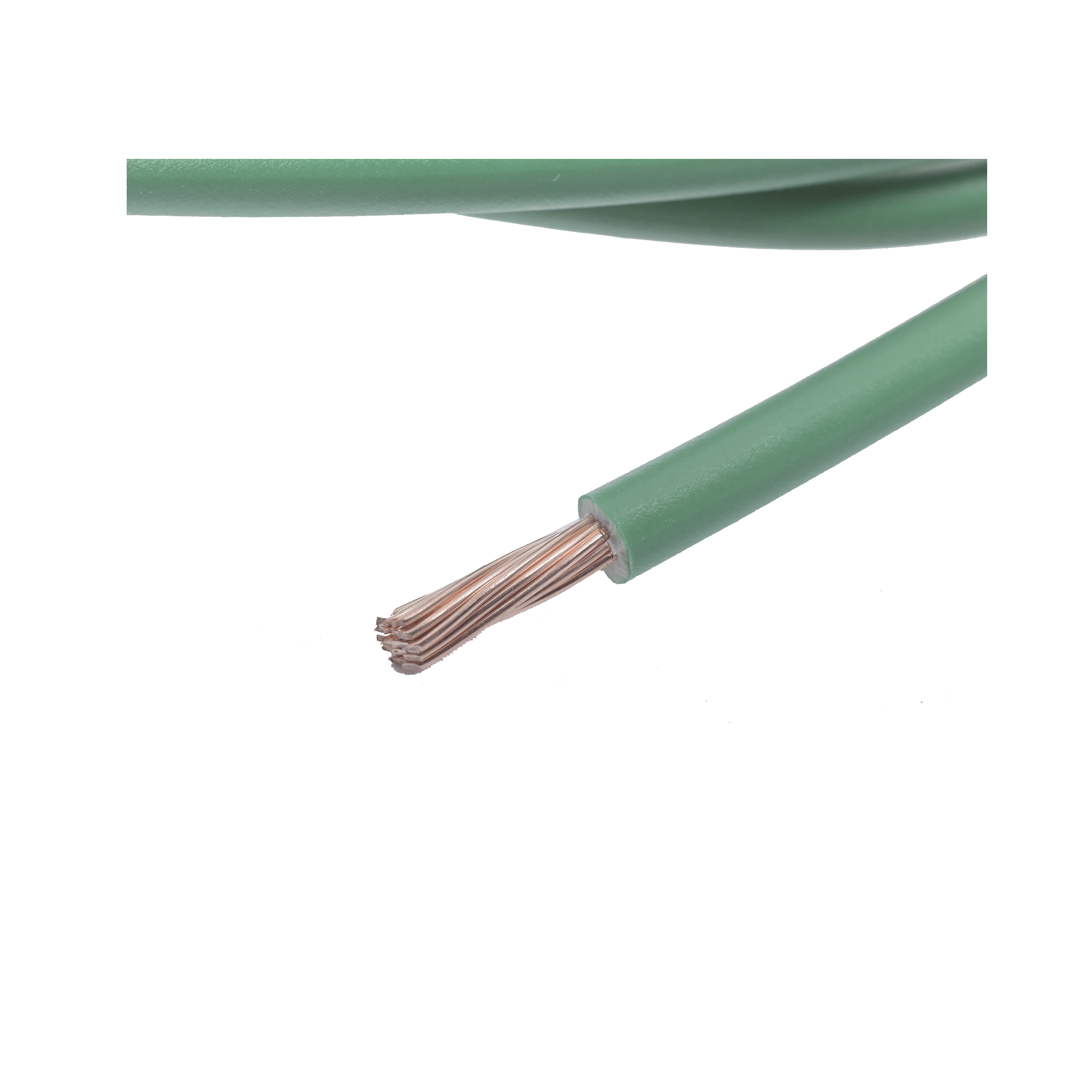 ( SLY311 )Cable Eléctrico de Cobre Recubierto THW-LS Calibre 12 AWG 19 Hilos Color Verde (Venta por Metro)