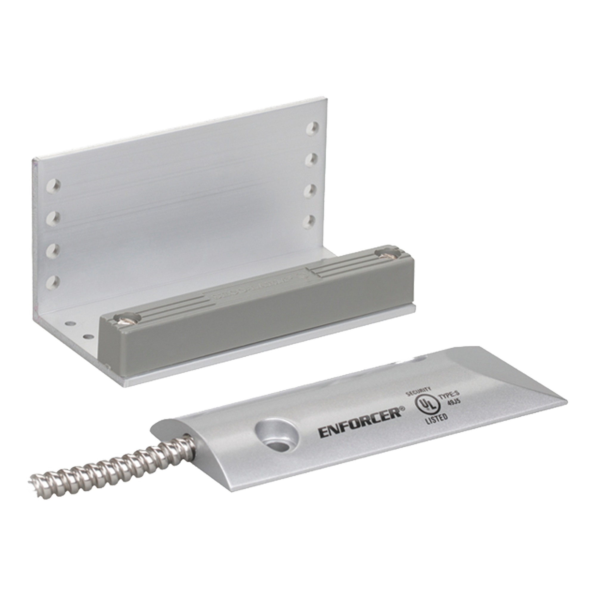 Contacto magnético de uso rudo para piso- 2-3/4 in(70mm) Brecha, Bucle cerrado