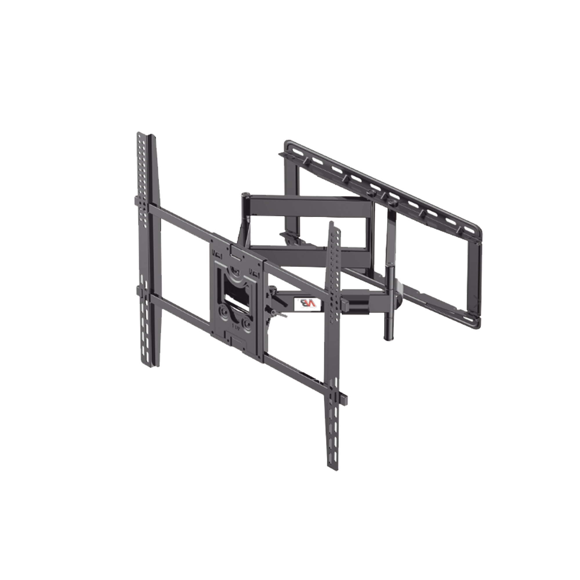 Montaje de Pared Universal Fijo para Monitores de 75-110 ' / Soporta hasta 90.9 Kg / Vesa 800 x 600 / 400 x 400 / Acero / 10° de Inclinación
