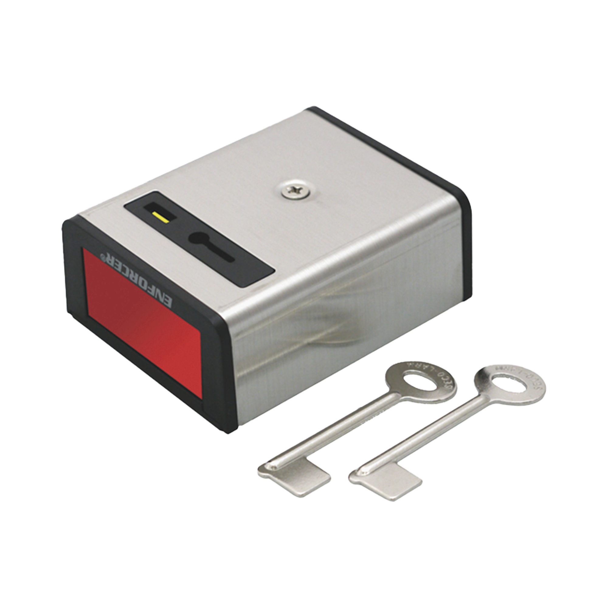 Botón de Pánico Enclavado / Restablecimiento Manual con Llave / Normalmente Abierto / Cubierta Metálica /