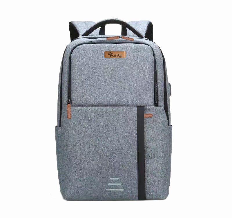 Mochila Ejecutiva Gris Stylos. STABAP2S - 
