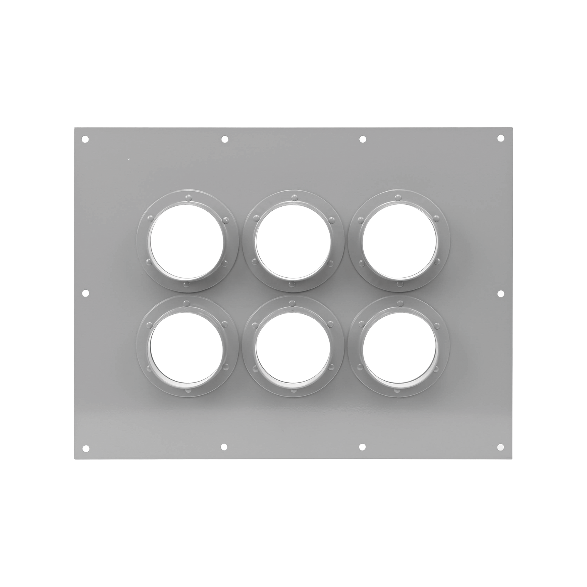 Placa Pasamuro Con Capacidad de 6 Botas de 4'