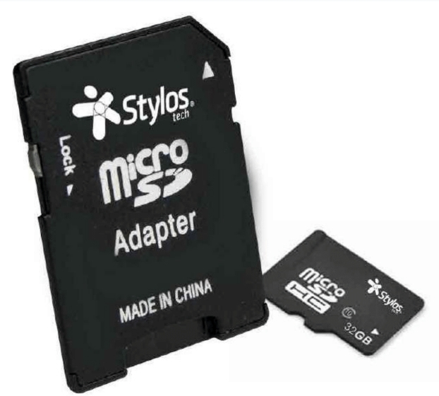 Memoria Micro SD UHS1 16GB C/A Stylos. STMSDA1B - 