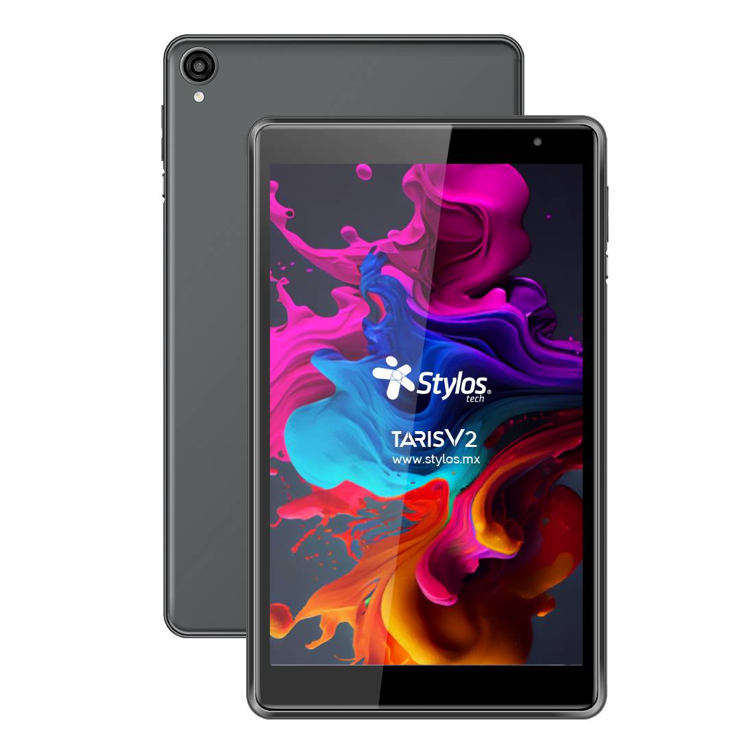 Tableta 8 pulgadas 2+32GB Negra con funda Stylos. STTA81B - 