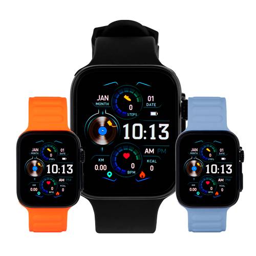 SMARTWATCH VORAGO SW-500 CUADRADO IP67 BT 5.1 AMOLED 1.78 PULGADAS - LLAMADAS, 1 EXTENSIBLE DOBLE VISTA