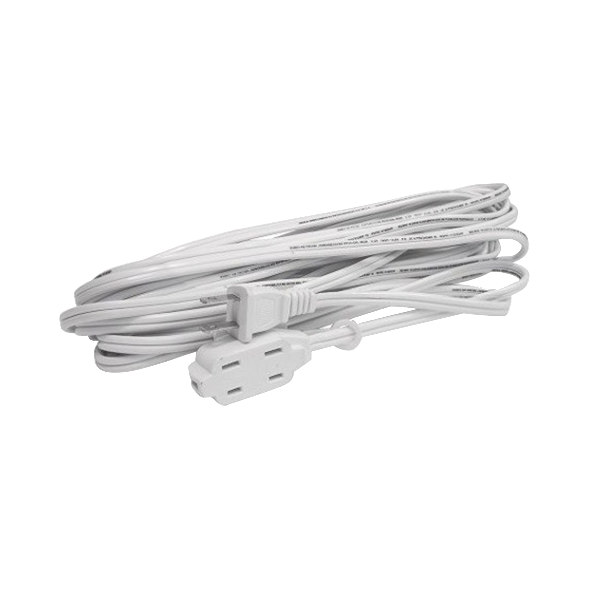 Extensión Eléctrica Doméstica de 4 metros / 127 V CA 8 A Máximo / Color Blanco.