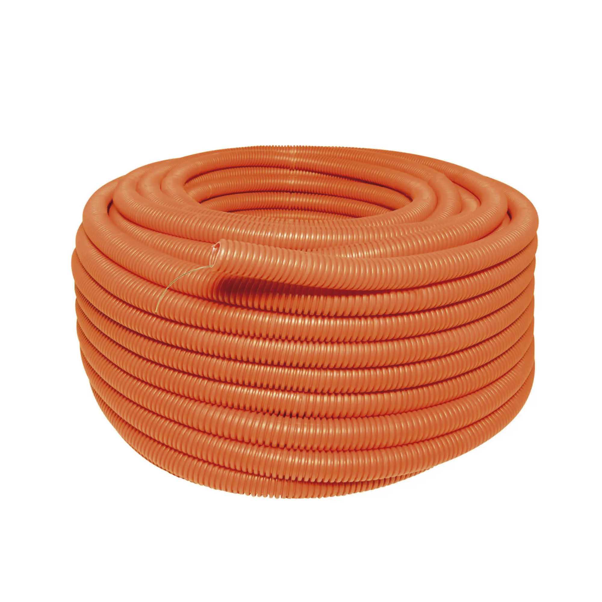 Manguera flexible Reforzada 1' x 50 m /Polietileno Alta Densidad HDPE/ Con guía /Resistente a Intemperie.
