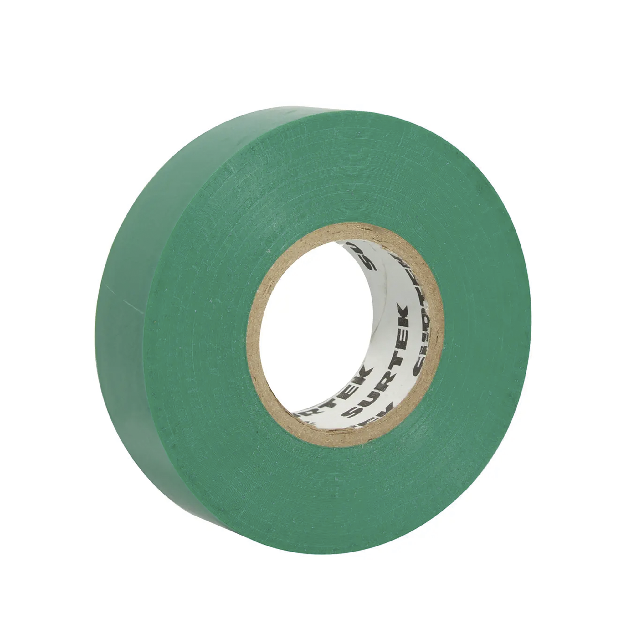 Cinta para aislar color Verde de 19 mm x  9 metros / Fabricada en PVC / Adhesivo acrílico.