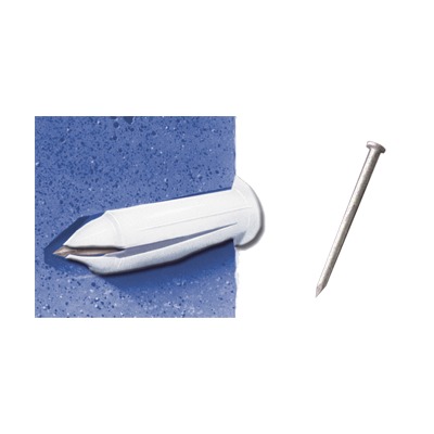 Kit de 20 taquetes y 20 clavos 3/4' para muro falso (1206-01230)