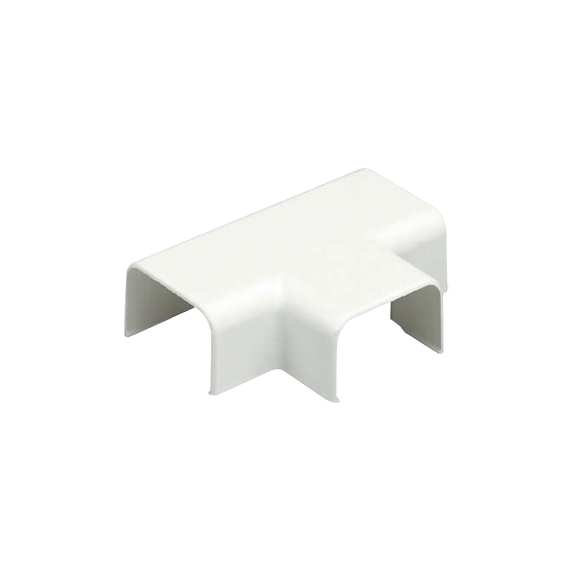 Conexión en 'T', para uso con canaleta LD5, material ABS, Color Blanco Mate