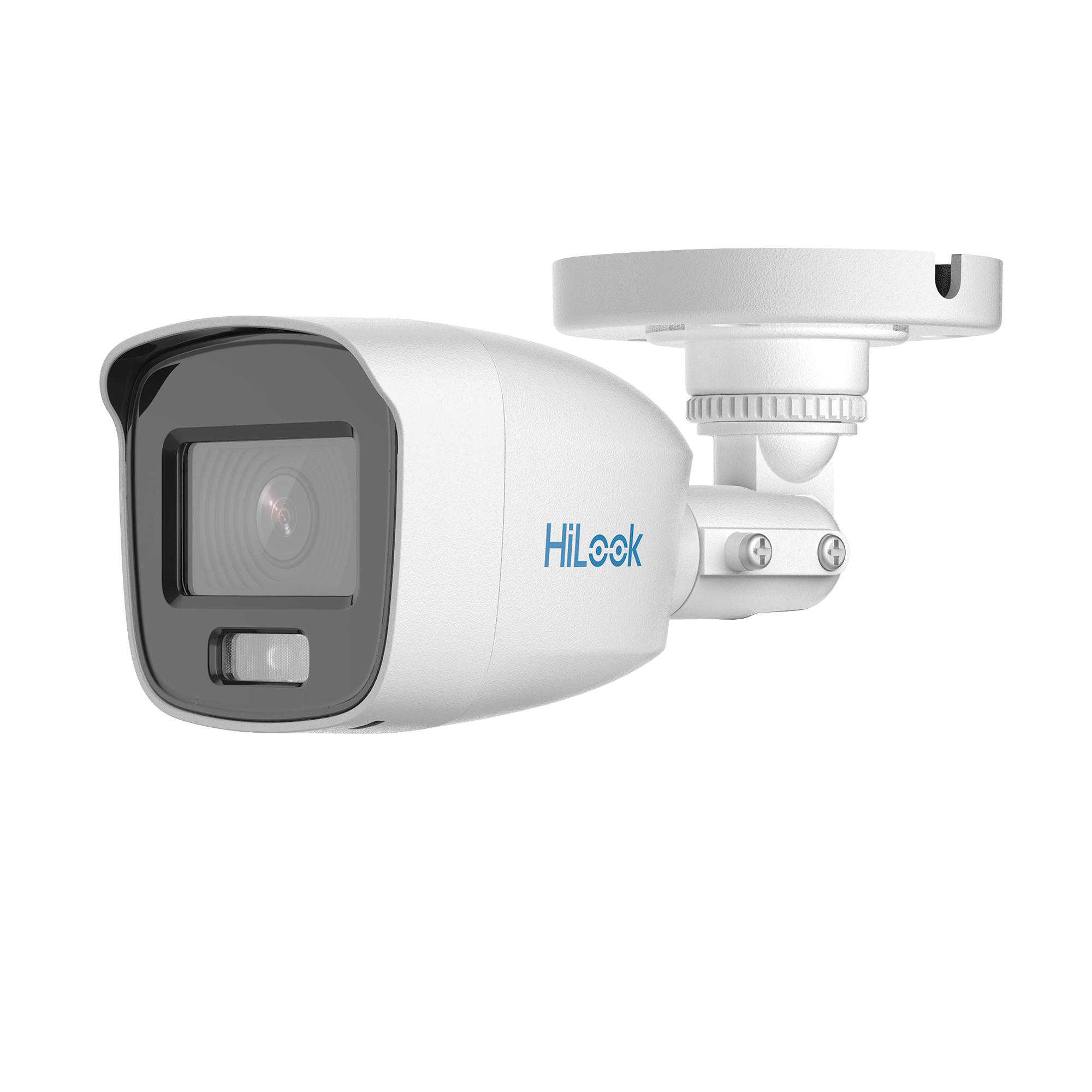 Bala TURBOHD 2 Megapixel (1080p) / Imagen a Color 24/7 / Lente 2.8 mm / ColorVu Lite / Luz Blanca 20 mts / IP66 / Policarbonato / Microfono Integrado