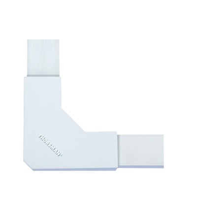 Sección en 'L' blanco de PVC auto extinguible, para canaletas TMK1020, TMK1020SD, TMK1020CD (5130-02001)