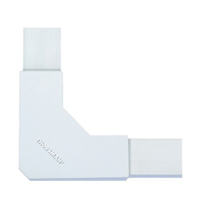 Sección en 'L' color blanco de PVC auto extinguible, para canaleta TMK1720 (5230-02001)