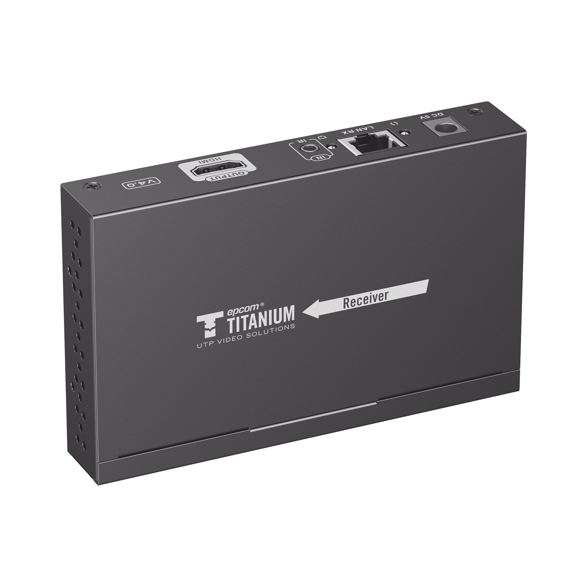 Receptor Compatible para Kit Matricial TT-383-MATRIX-4.0/ Resolución 1080P@60Hz / Cat 6 / Control IR / Compatible con Switch IGMP (Solo para transmisor versión 4.0).