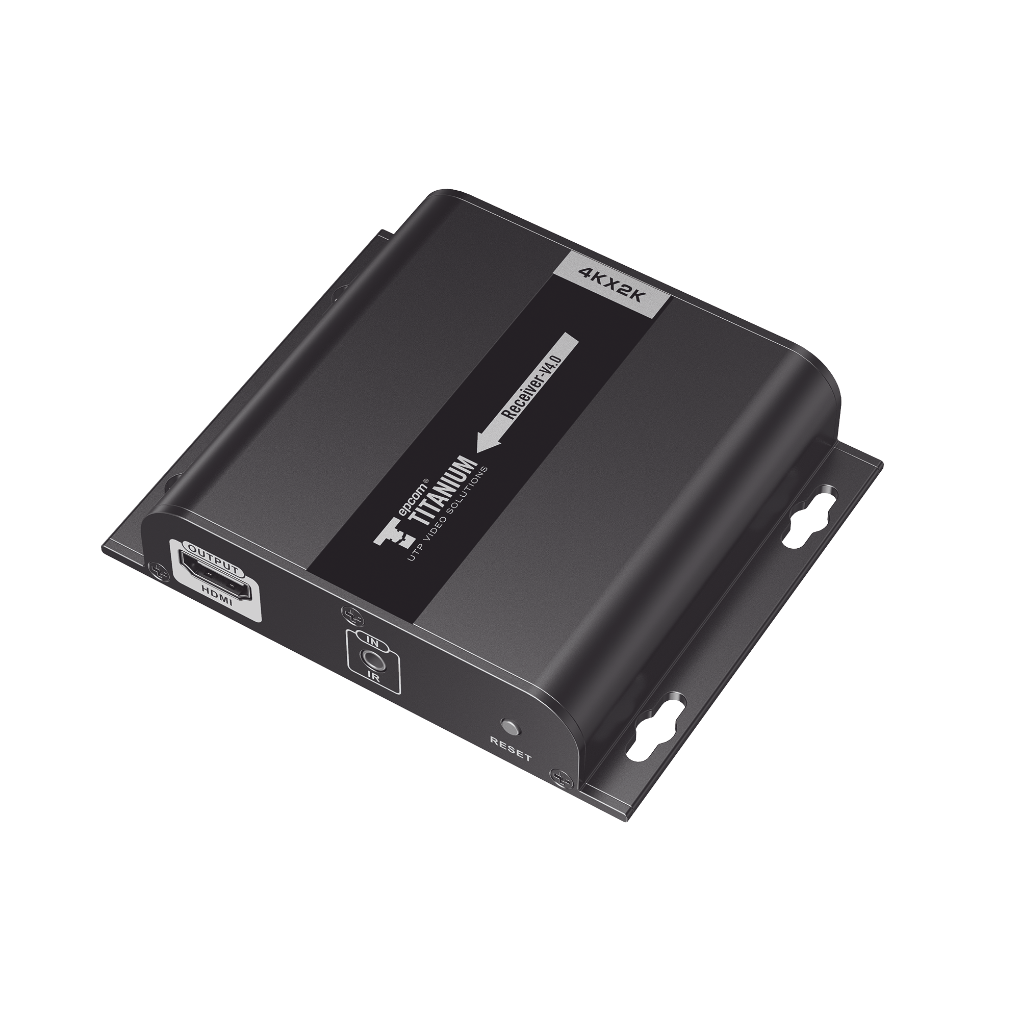 Receptor Compatible para Kits TT683-4.0 / Resolución 4K@30Hz / Cat 5e/6 / Distancia de 120 m / Control IR /  Soporta HDbitT/ Compatible con Switch Gigabit.