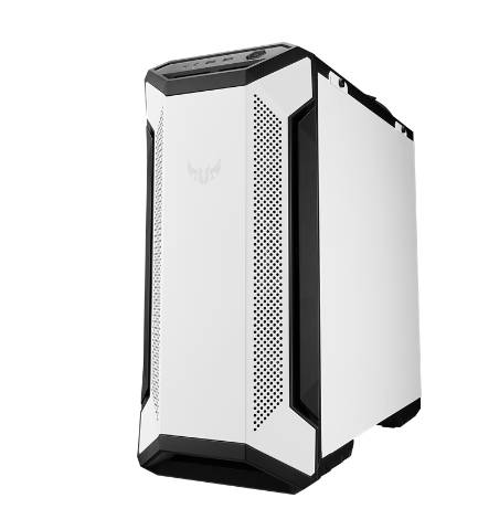Gabinete Gamer ASUS TUF GAMING GT501 - Media torre, Gabinete, Acero, Vidrio templado, ATX, EATX, Micro-ATX, Mini-ITX, Blanco