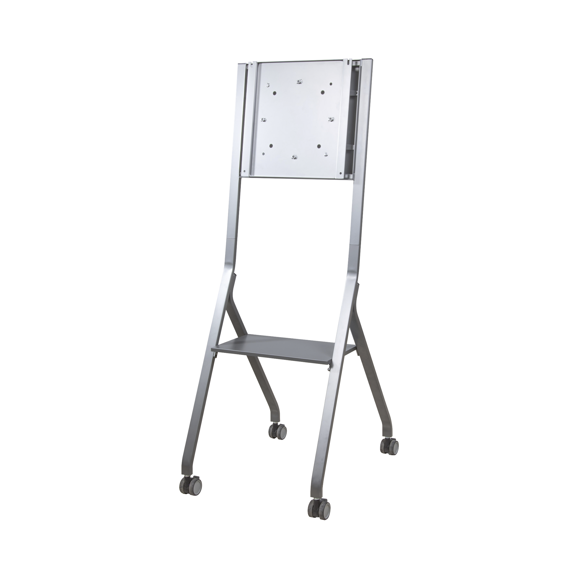 Soporte de Pantalla con Ruedas / Compatible con Monitores de 55 'a 98' / Base para Colocar Accesorios Adicionales