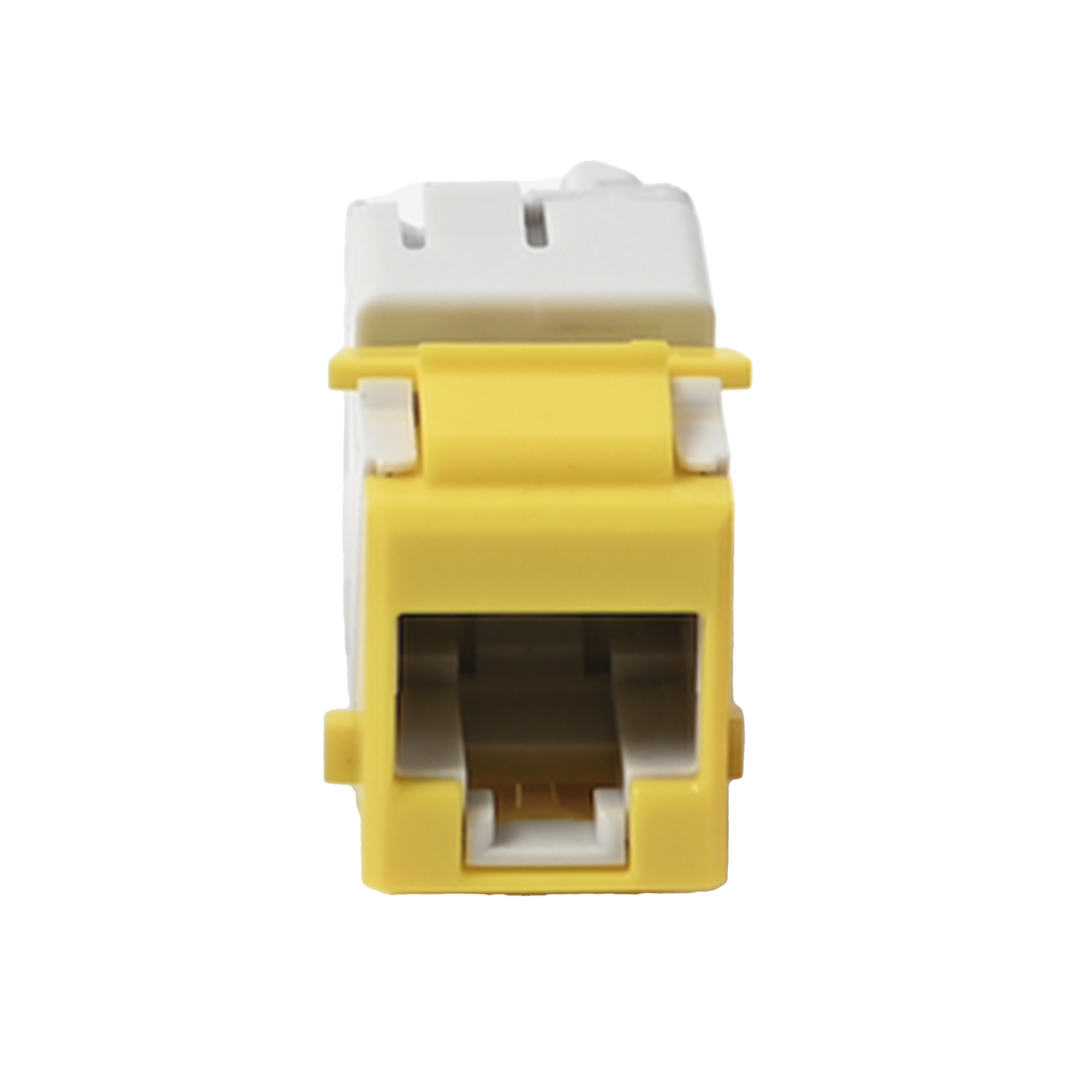 Jack UltraMAX Cat5e, UTP, Tipo Keystone, Color Amarillo, Punch Down