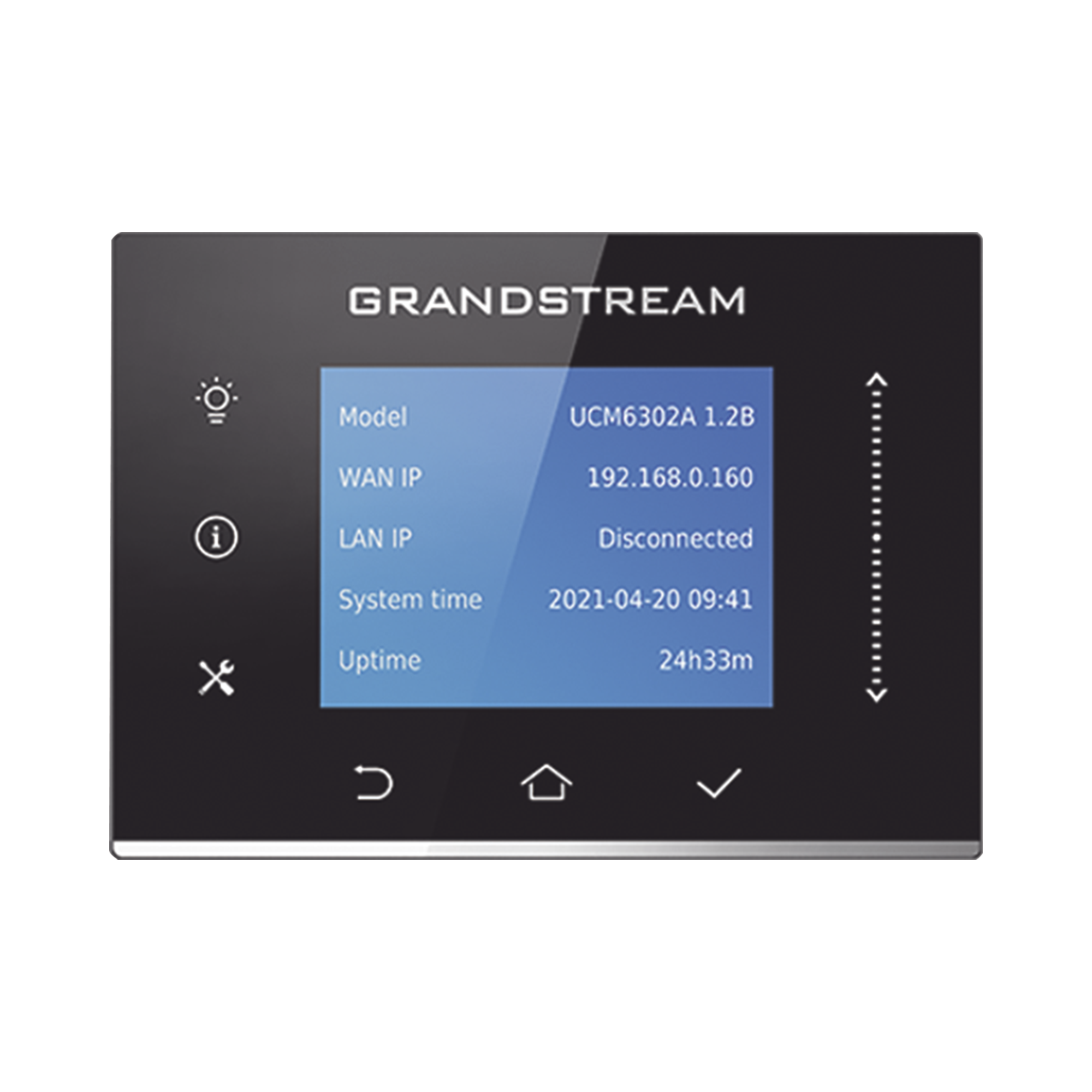 Conmutador IP-PBX para hasta 500 usuarios y 75 llamadas simultaneas, 2FXO, 2FXS, solución para PyMEs