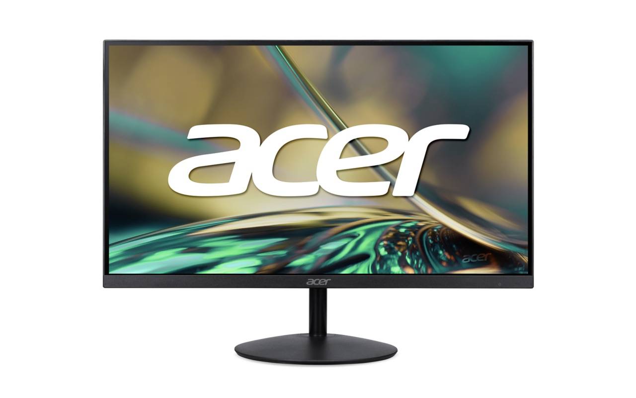 MONITOR SA242Y Ebi 23.8 UltraDelgado FHD + 1920 x 10800; 100 Hz; VGA; VESA; INCL. CABLE HDMI; 3 Años de Garantía en CS/ 1 año en Bundle. - 