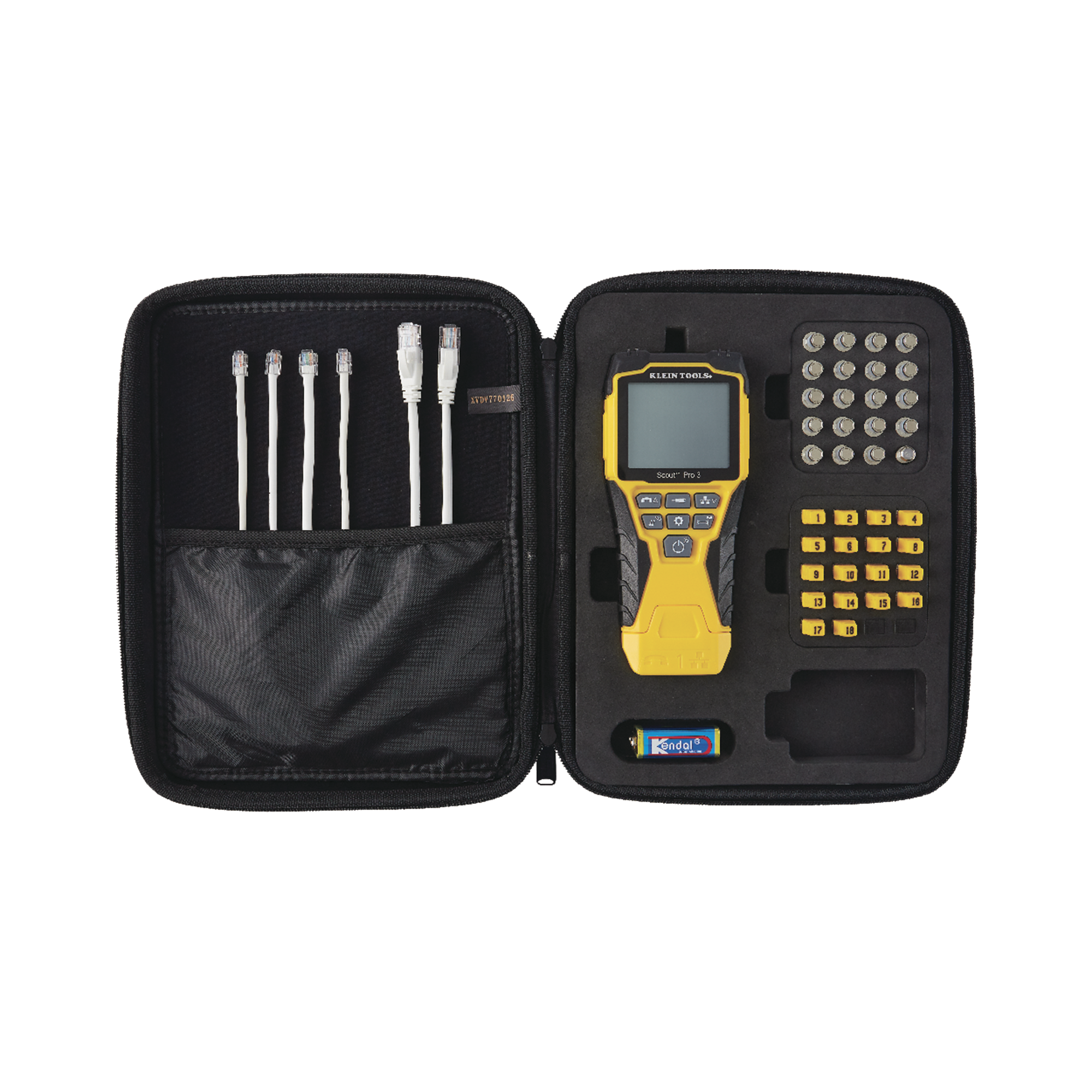 Probador Scout™ Pro 3 con kit de transmisores remotos de ubicación.