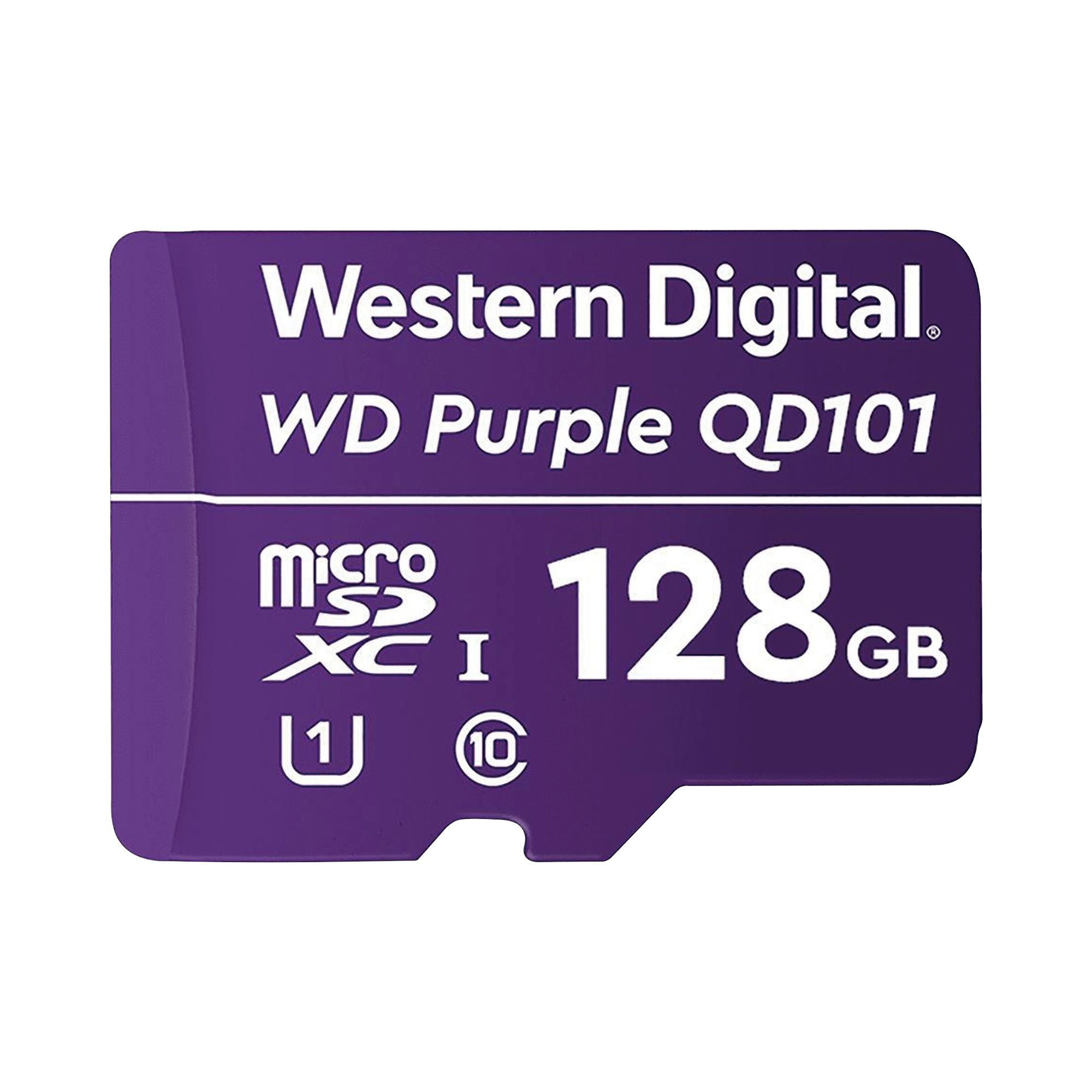 Memoria microSD de 128 GB PURPLE, Especializada Para Videovigilancia, 10 VECES MAYOR DURACIÓN, 3 AÑOS DE GARANTIA