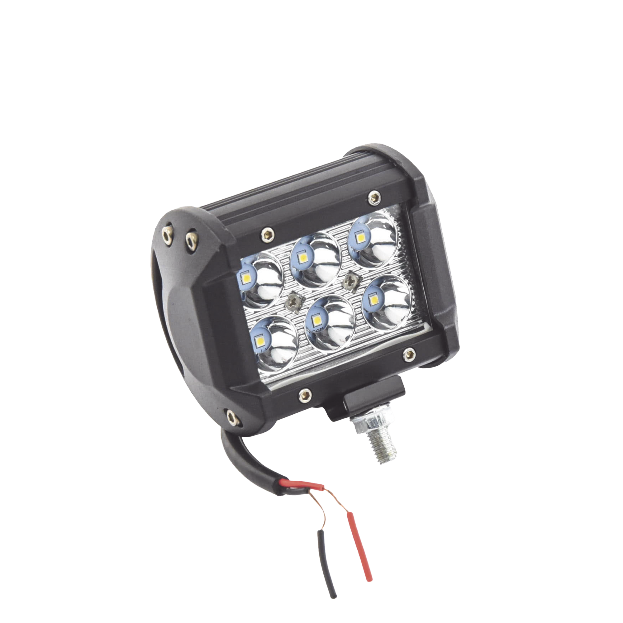 Luz de Trabajo de 6 LED, 1500 Lúmenes, 9 Watts, 10-30 Vcc, IP67, 4 pulgadas