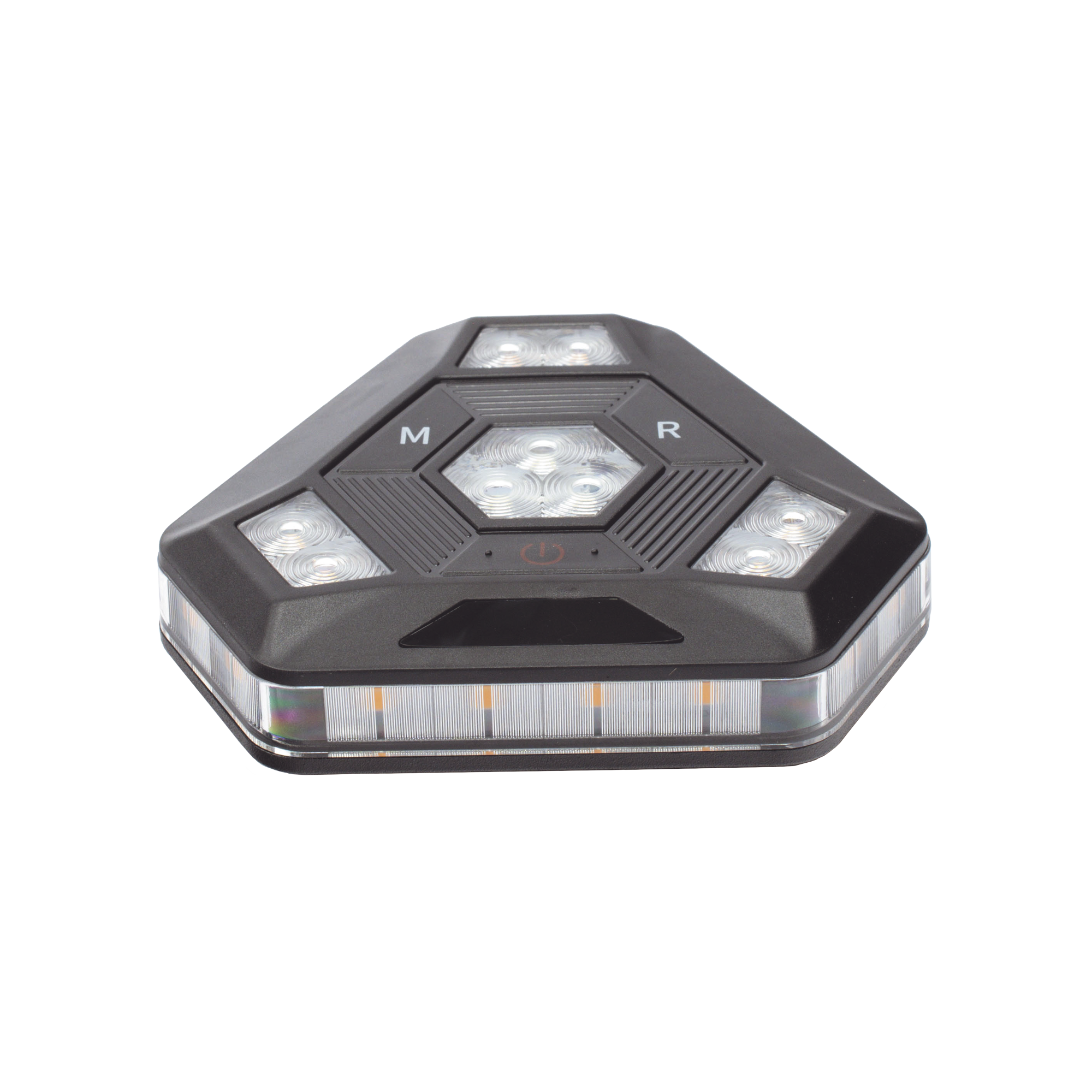 Luz Auxiliar Ámbar Ultra Brillante Para Automóviles, Motocicletas y Bicicletas Con Montaje Magnético