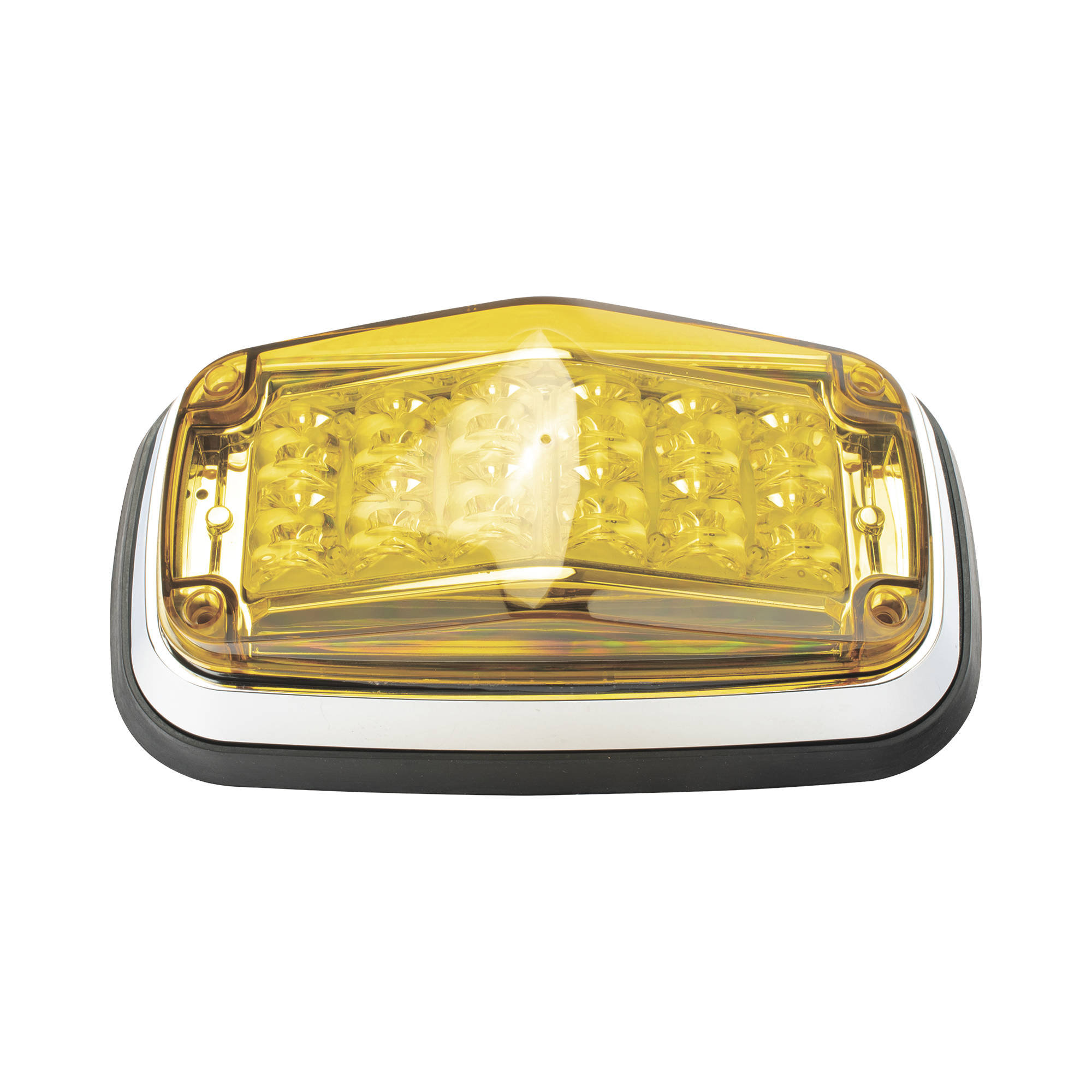 Luz de advertencia 8 X 4', Color Ámbar, IP67, SAE,  Ideal para Ambulancias