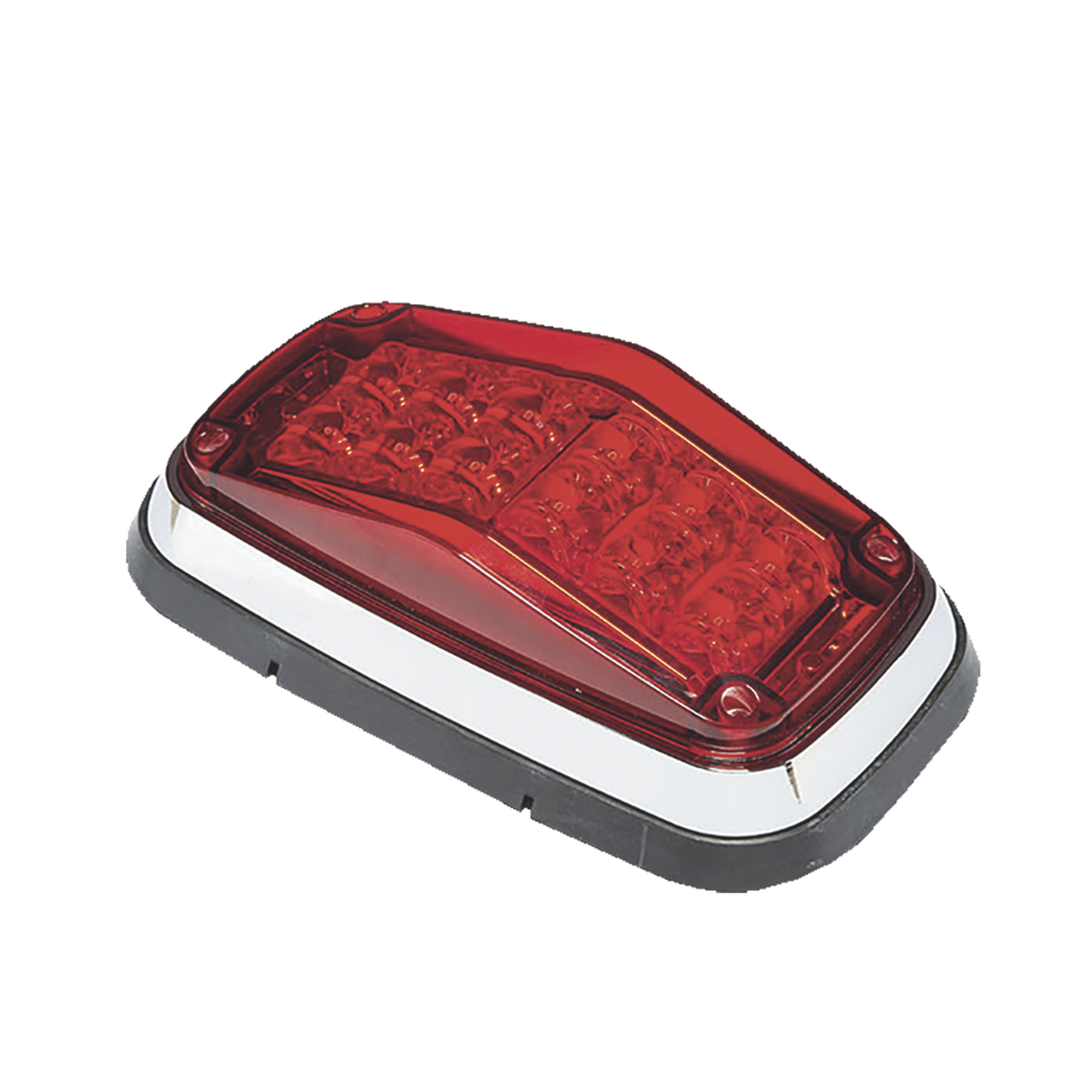 Luz de advertencia 8 X 4', Color Rojo, IP67, SAE, Ideal para Ambulancias